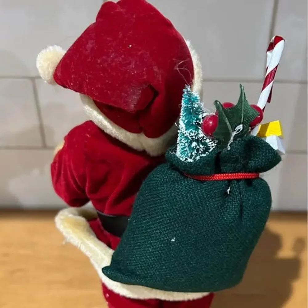 Vintage Taiwan Santa Claus Figure